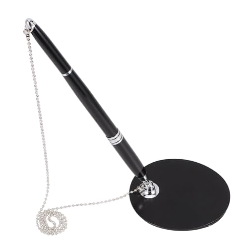 KAILIKETIY Stift Unterschreiben Business-kugelschreiber Stift Mit Halter Tintenstifte Zum Schreiben Schreibwarenhalter Für Den Tisch Schreibstift Stahl Black KAILIKETIY Stift Unterschreiben Business-kugelschreiber Stift Mit Halter Tintenstifte Zum Schreiben Schreibwarenhalter Für Den Tisch Schreibstift Stahl Black von KAILIKETIY