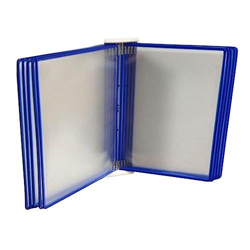 KAILIKETIY Wandmontierter Dokumentenständer Dateien Aufhängespeicher Papierorganizer zum Aufhängen an der Wand Papier-Organizer-Ordner Korb für Zeitschriftenhalter PVC Blue KAILIKETIY Wandmontierter Dokumentenständer Dateien Aufhängespeicher Papierorganizer zum Aufhängen an der Wand Papier-Organizer-Ordner Korb für Zeitschriftenhalter PVC Blue von KAILIKETIY