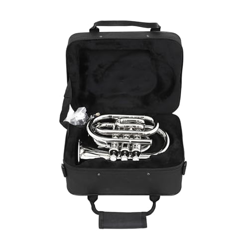 Geeignet für Anfänger für Spielen des B-Dur-Mini-Trompeten-Musikinstruments Standard Trompeten von KAILNDF