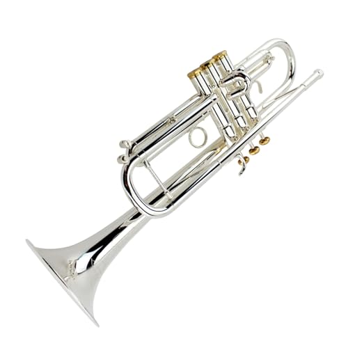 Professionelles Performance-B-Trompeteninstrument versilbert Standard Trompeten von KAILNDF