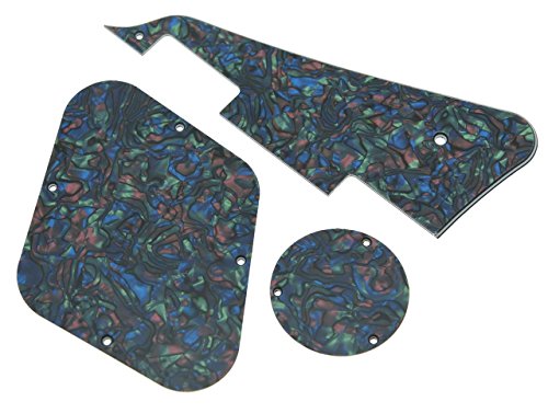 kaish LP Plektrumschutz & hinten Teller Switch Plate Cavity Abdeckungen für Gibson Les Paul Abalone Pearl kaish LP Plektrumschutz & hinten Teller Switch Plate Cavity Abdeckungen für Gibson Les Paul Abalone Pearl von KAISH