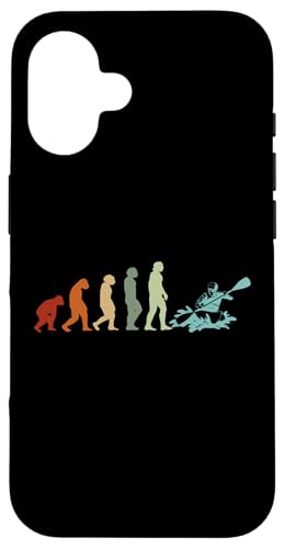 KAJAK KANU EVOLUTION RAFTING BOOT Wassersport raftingboot Hülle für iPhone 16 KAJAK KANU EVOLUTION RAFTING BOOT Wassersport raftingboot Hülle für iPhone 16 von KAJAK BOOT KANU Zubehör Geschenke Shirts