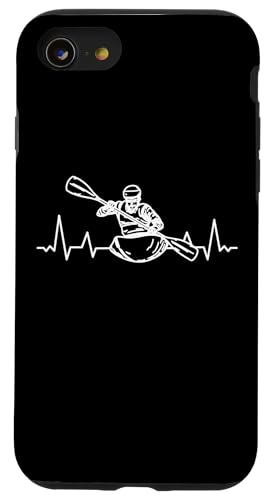 KAJAK KANU Herzschlag RAFTING BOOT Wassersport raftingboot Hülle für iPhone SE (2020) / 7 / 8 von KAJAK BOOT KANU Zubehör Geschenke Shirts