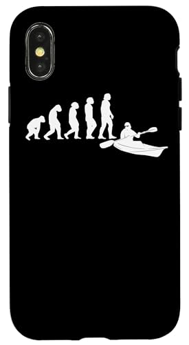 KAJAK KANU RAFTING PADDEL BOOT Wassersport EVOLUTION KAYAK Hülle für iPhone X/XS KAJAK KANU RAFTING PADDEL BOOT Wassersport EVOLUTION KAYAK Hülle für iPhone X/XS von KAJAK BOOT KANU Zubehör Geschenke Shirts