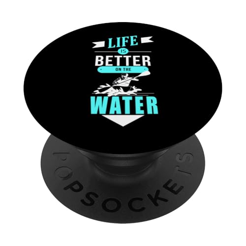 KAJAK KANU RAFTING PADDEL BOOT Wassersport KAYAK PopSockets Klebender PopGrip von KAJAK BOOT KANU Zubehör Geschenke Shirts