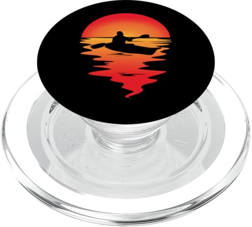 KAJAK KANU RAFTING PADDEL BOOT Wassersport sunset KAYAK PopSockets PopGrip für MagSafe von KAJAK BOOT KANU Zubehör Geschenke Shirts