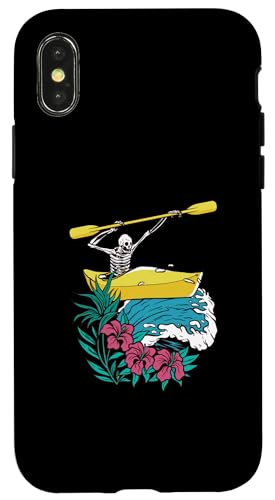 KAJAK KANU Skelett RAFTING BOOT Wassersport raftingboot Hülle für iPhone X/XS KAJAK KANU Skelett RAFTING BOOT Wassersport raftingboot Hülle für iPhone X/XS von KAJAK BOOT KANU Zubehör Geschenke Shirts