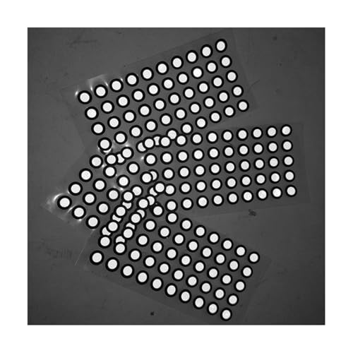 1000 Punkte Hochreflektierendes kreisförmiges Punktmarkierungspositionierungsziel for dreidimensionale Bewegungserfassungsanalyse mit 3D-Scanner für unterstützte Positionierung, Kalibrierung(Inner 3mm 1000 Punkte Hochreflektierendes kreisförmiges Punktmarkierungspositionierungsziel for dreidimensionale Bewegungserfassungsanalyse mit 3D-Scanner für unterstützte Positionierung, Kalibrierung(Inner 3mm von KAKAK