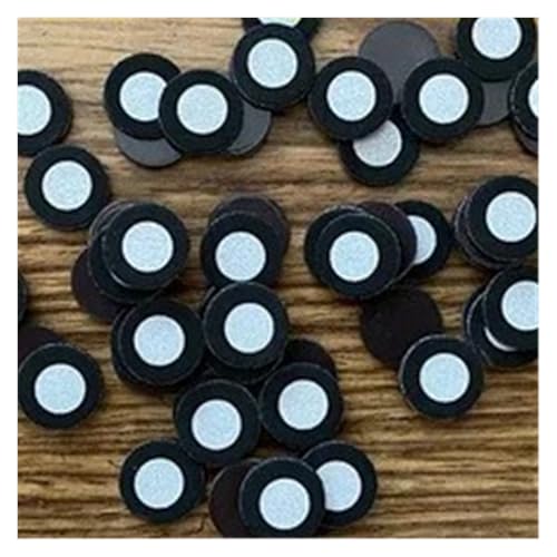 Hochreflektierender Ballmarker, tragbarer 3D-Scanner, innen 6 mm, außen 10 mm, magnetische Kugel, 11 Punkte auf dem Ball für unterstützte Positionierung, Kalibrierung(1000pcs flat 3x6mm) von KAKAK