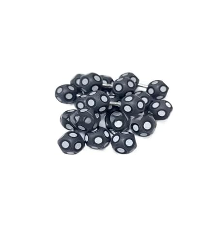 Hochreflektierender Ballmarker, tragbarer 3D-Scanner, innen 6 mm, außen 10 mm, magnetische Kugel, 11 Punkte auf dem Ball für unterstützte Positionierung, Kalibrierung(10pcs ball 6x10mm) von KAKAK