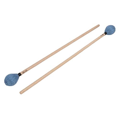 KAKAKE Keyboard-Marimba-Schlägel, Garnkopf-Schlägel, angenehme Glatte Oberfläche, weiches Spielen für Anfänger für Percussion-Instrumente(Blau) von KAKAKE