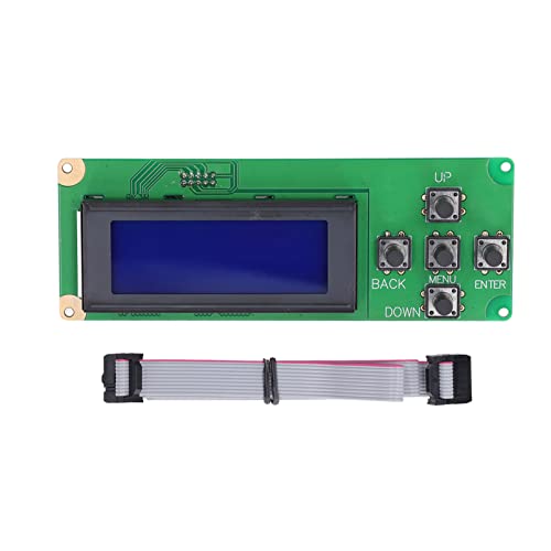 KAKAKE LCD-Modul, Blaue Hintergrundbeleuchtung, einfache Installation, LCD-Display-Steuerplatine mit 5-poligem Kabel zum Arbeiten von KAKAKE