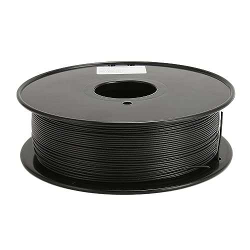 KAKAKE PLA-Filament, Kohlefaser-PLA-Filament, Matt, 1,75 Mm, 1 Kg, Hochfest, Schwarz, für 3D-Drucker von KAKAKE