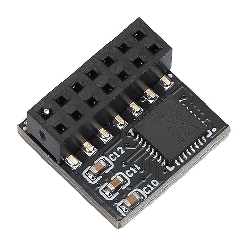 KAKAKE TPM SPI-Modul, SPI TPM 2.0 Sicherheitsmodul 0,6 Zoll Breit 0,5 Zoll Tief für PC von KAKAKE