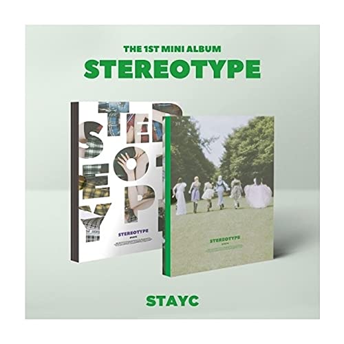 STAYC Stereotype 1st Mini Album 2 Ver Set CD+1p Folding Poster On Pack+84p PhotoBook+1p Post+1p PhotoCard+1p Fragrance+1p Scratch+1p Special Card+Message PhotoCard Set+Tracking Kpop Sealed von KAKAO