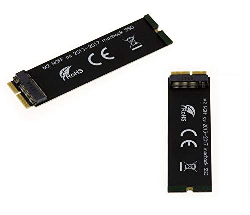 KALEA-INFORMATIQUE Adapter, um die 12+16-polige SSD Ihres MAC gegen eine M2 NVMe SSD auszutauschen. Geeignet für Macs, die nach 2015 produziert wurden. von KALEA-INFORMATIQUE
