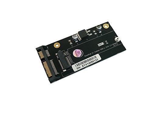 KALEA-INFORMATIQUE Adapter, um eine Lenovo Carbon X1 Ultrabook SSD mit 20+6 Pins an einem SATA-Anschluss zu befestigen. KALEA-INFORMATIQUE Adapter, um eine Lenovo Carbon X1 Ultrabook SSD mit 20+6 Pins an einem SATA-Anschluss zu befestigen. von KALEA-INFORMATIQUE