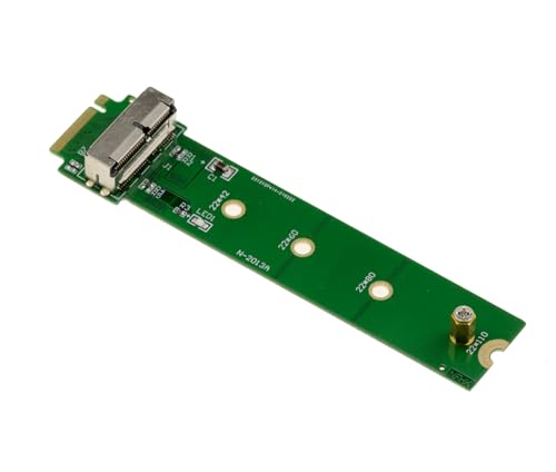 KALEA-INFORMATIQUE Adapter für MAC 2013 2014 2015 2016 2017 2018 2019 2020 SSDs mit 12+16 Pins auf M.2 M Key. von KALEA-INFORMATIQUE