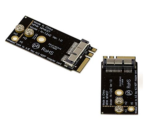 KALEA-INFORMATIQUE BCM94360CS2 BCM943224PCIEBT2 Adapter auf M2 Karte (M.2 NGFF) E A Key von KALEA-INFORMATIQUE