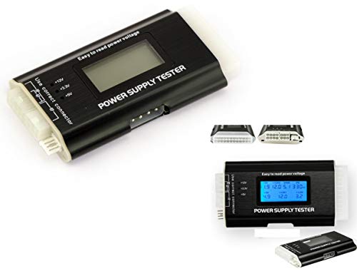 KALEA-INFORMATIQUE Digitaler Tester für ATX-Netzteile und ATX-Kabel 20/24 P4 P6 P8 Molex SATA. Anzeige von Spannungen in Echtzeit. KALEA-INFORMATIQUE Digitaler Tester für ATX-Netzteile und ATX-Kabel 20/24 P4 P6 P8 Molex SATA. Anzeige von Spannungen in Echtzeit. von KALEA-INFORMATIQUE