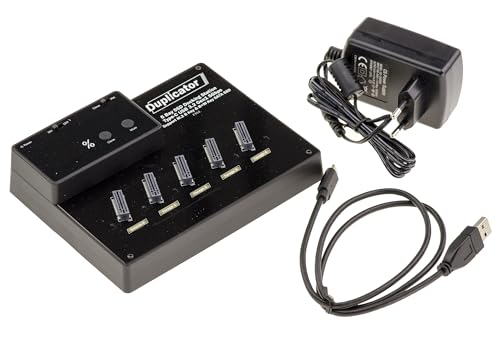 KALEA-INFORMATIQUE Dockartige Klonstation für 5 M2-SSDs vom SATA-Typ USB3-Link 5GB. Für Datenzugriff und Klonen von 1 SSD auf 4. von KALEA-INFORMATIQUE