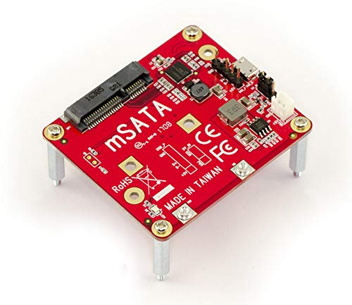 KALEA-INFORMATIQUE Erweiterungsplatte für Raspberry Pi IoT 1 Port für SSD mSATA von KALEA-INFORMATIQUE