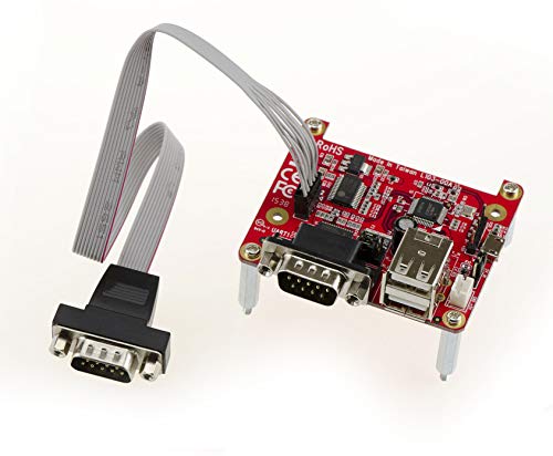 KALEA-INFORMATIQUE Erweiterungsplatte für Raspberry Pi IoT 2 RS232 COM-Ports + 2 USB 2.0 Ports von KALEA-INFORMATIQUE