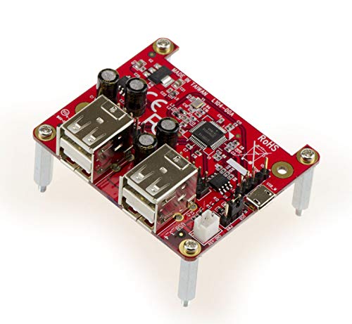 KALEA-INFORMATIQUE Erweiterungsplatte für Raspberry Pi IoT 4 USB 2.0-Ports. von KALEA-INFORMATIQUE