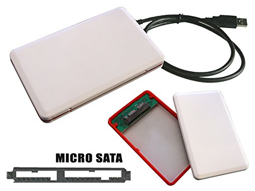 KALEA-INFORMATIQUE Externes USB-Gehäuse für MICROSATA 1.8-Festplatten, USB3 5G-Verbindung von KALEA-INFORMATIQUE
