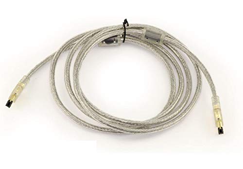 KALEA-INFORMATIQUE Firewire 400 IEEE1394a-Kabel 2M, Schwarz, Stecker auf Stecker, für Firewire 400-Geräte wie Computer, externe Festplatten und Digitalkameras KALEA-INFORMATIQUE Firewire 400 IEEE1394a-Kabel 2M, Schwarz, Stecker auf Stecker, für Firewire 400-Geräte wie Computer, externe Festplatten und Digitalkameras von KALEA-INFORMATIQUE