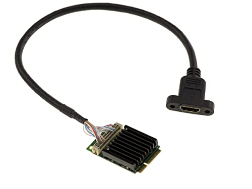 KALEA-INFORMATIQUE HDMI 1080p Grafikkarte an mPCIe Port - Full Size MiniPCIe mit Silicon Motion SM750 Chipsatz - Mini PCIe 52 pin. von KALEA-INFORMATIQUE