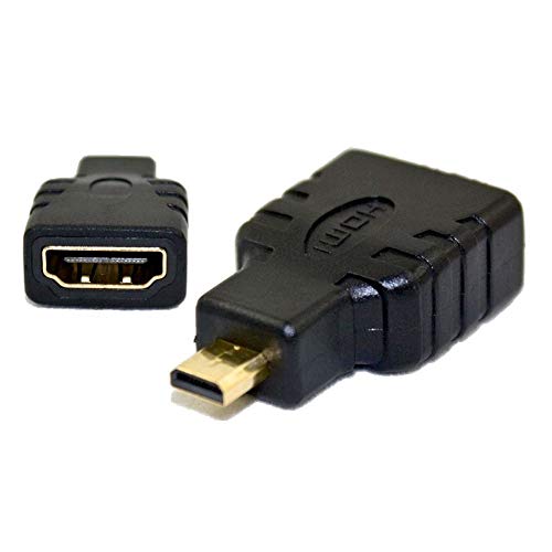 KALEA-INFORMATIQUE HDMI-Adapter Buchse Typ A auf Micro HDMI Stecker Typ D. von KALEA-INFORMATIQUE