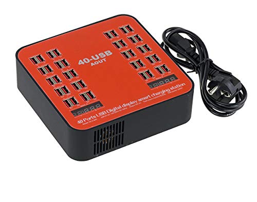 KALEA-INFORMATIQUE Industrielles USB-Ladegerät Typ Ladestation 40 Ports mit Ausgängen von 3A Max. Maximale Leistung 200W. von KALEA-INFORMATIQUE