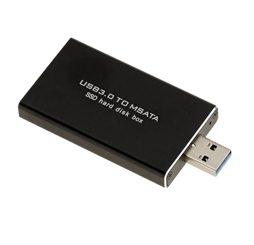 KALEA-INFORMATIQUE Kompaktes mSATA-auf-USB3-Gehäuse für SSDs vom Typ mSATA 30mm oder 50mm von KALEA-INFORMATIQUE