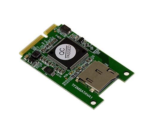KALEA-INFORMATIQUE Konverteradapter mSATA zu MicroSD MicroSDHC MicroSDXC oder TF-Karte. Chipsatz SAGE S682AT0. von KALEA-INFORMATIQUE