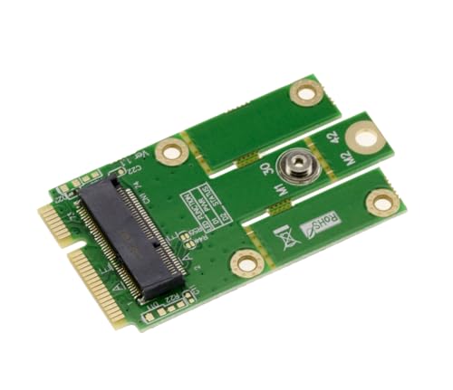 KALEA-INFORMATIQUE M2-zu-MiniPCIe-Adapter für WiFi- oder Bluetooth-Karte, Intel 7260NGW-kompatibel. von KALEA-INFORMATIQUE