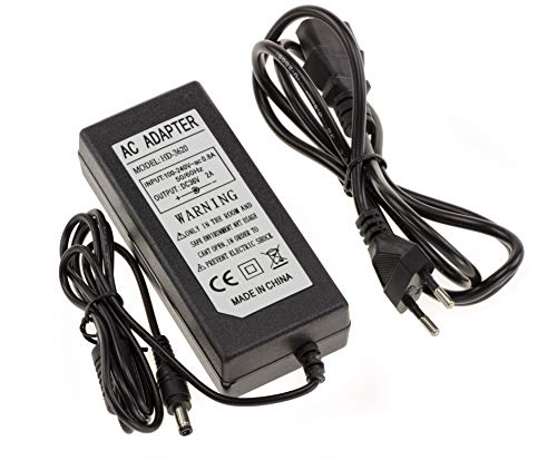 KALEA-INFORMATIQUE Netzteil 220V zu 36V DC 2A mit Stecker 2,5mm x 5,5mm (Innen-/Außendurchmesser) von KALEA-INFORMATIQUE