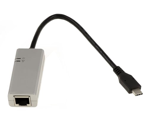 KALEA-INFORMATIQUE Netzwerkkabel USB 3.1 Typ C auf RJ45 LAN GIGABIT ETHERNET 10 100 1000 mit Realtek RTL8153B Chipsatz von KALEA-INFORMATIQUE