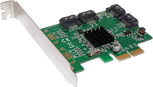 KALEA-INFORMATIQUE PCI Express PCIe Controller-Karte auf 4 Ports SATA mit Marvell 88SE9230 Chipsatz - RAID 0 1 10 von KALEA-INFORMATIQUE