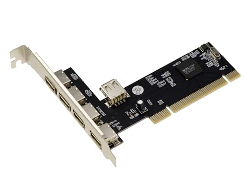 KALEA-INFORMATIQUE PCI-Karte mit 5 USB 2.0-Ports und NEC D720101GJ Chipsatz von KALEA-INFORMATIQUE