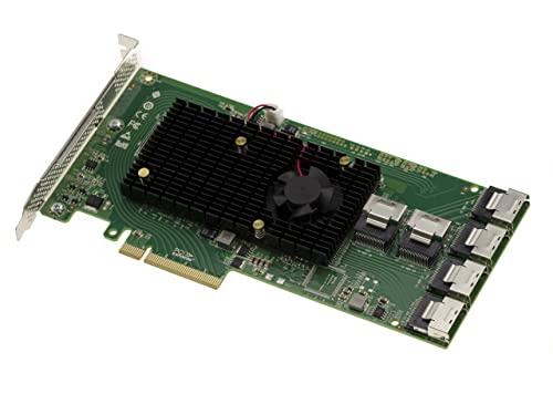 KALEA-INFORMATIQUE PCIe 2.0 SAS 6GB Controller-Karte mit 24 internen Ports. OEM-Modell SAS 2008 + SAS 2X36. von KALEA-INFORMATIQUE