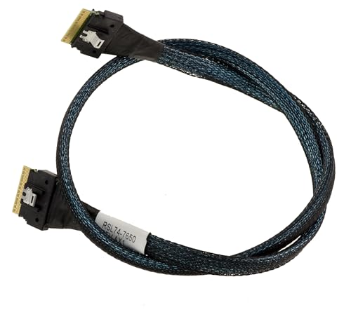 KALEA-INFORMATIQUE PCIe 4.0 Kabel mit Slim SAS SFF-8654 8i 74-polig auf SFF8654 74-polig Länge 70cm KALEA-INFORMATIQUE PCIe 4.0 Kabel mit Slim SAS SFF-8654 8i 74-polig auf SFF8654 74-polig Länge 70cm von KALEA-INFORMATIQUE