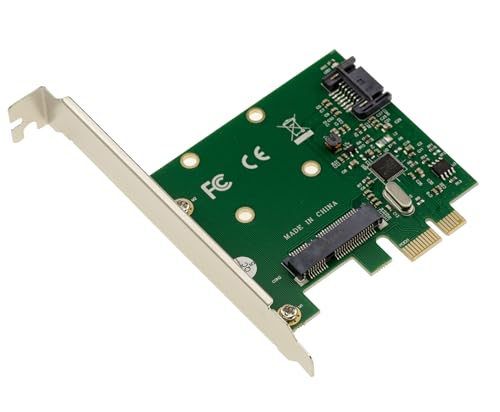 KALEA-INFORMATIQUE PCIe mSATA + SATA Controller Karte - SATA 3.0 / 6GB Schnittstelle KALEA-INFORMATIQUE PCIe mSATA + SATA Controller Karte - SATA 3.0 / 6GB Schnittstelle von KALEA-INFORMATIQUE
