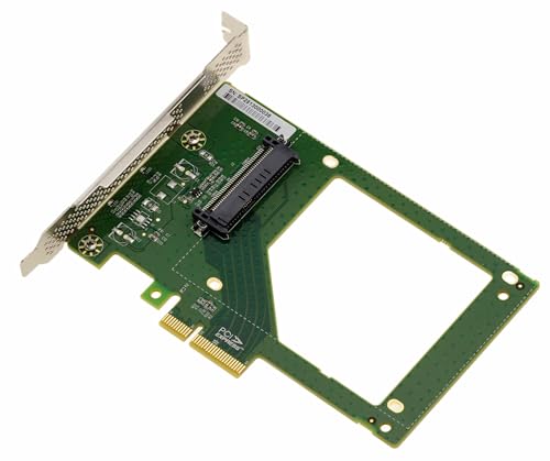 KALEA-INFORMATIQUE PCIe x4 Gen 4.0 Controller-Karte für SSDs vom Typ NVMe U3 SFF-8639 KALEA-INFORMATIQUE PCIe x4 Gen 4.0 Controller-Karte für SSDs vom Typ NVMe U3 SFF-8639 von KALEA-INFORMATIQUE