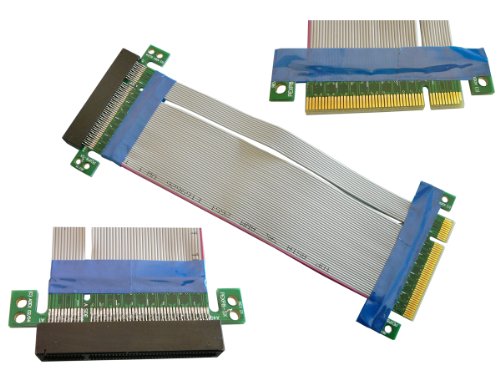 KALEA-INFORMATIQUE Riser-Erweiterungsmatte für PCI Express x8-Anschluss zu PCIe x8-Anschluss Länge 185mm KALEA-INFORMATIQUE Riser-Erweiterungsmatte für PCI Express x8-Anschluss zu PCIe x8-Anschluss Länge 185mm von KALEA-INFORMATIQUE