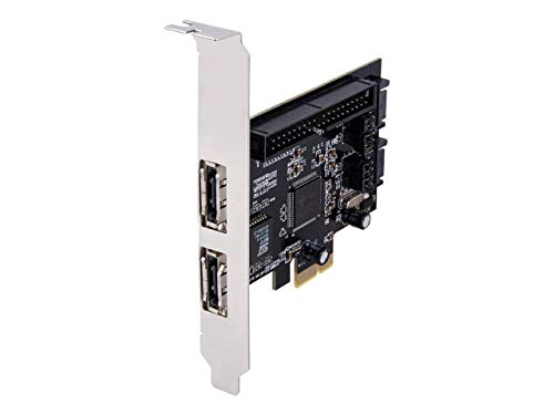 KALEA-INFORMATIQUE SATA oder eSATA und IDE Controller-Karte auf PCI Express PCIe Port - 2 SATA (oder eSATA) Ports + 2 IDE ATA Ports. von KALEA-INFORMATIQUE