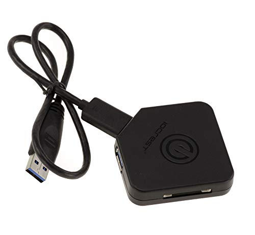 KALEA-INFORMATIQUE USB 3.0 HUB-Steckdosenleiste mit SD SDHC SDXC und MMC-Kartenleser. Für USB3 SUPERSPEED 5G. von KALEA-INFORMATIQUE