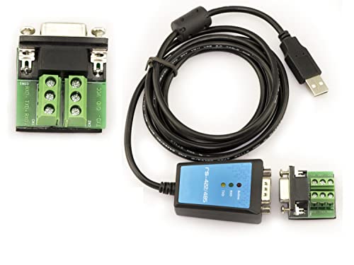 KALEA-INFORMATIQUE USB zu RS422 RS485 Konverter mit FTDI FT232 Chipsatz. 1.8M Kabel mit magnetischem Schutz. von KALEA-INFORMATIQUE