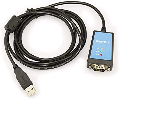 KALEA-INFORMATIQUE USB zu seriell COM RS232 Konverter mit FTDI FT232 Chipset. 1.8M Kabel mit magnetischem Schutz. von KALEA-INFORMATIQUE
