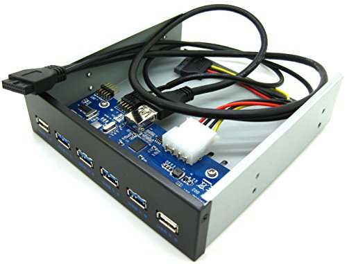 KALEA-INFORMATIQUE Vorderseite 4 USB 3.0-Anschlüsse und 2 USB 2.0-Anschlüsse für 5.25 CDROM-Steckplätze. USB3 Superspeed 5G. KALEA-INFORMATIQUE Vorderseite 4 USB 3.0-Anschlüsse und 2 USB 2.0-Anschlüsse für 5.25 CDROM-Steckplätze. USB3 Superspeed 5G. von KALEA-INFORMATIQUE